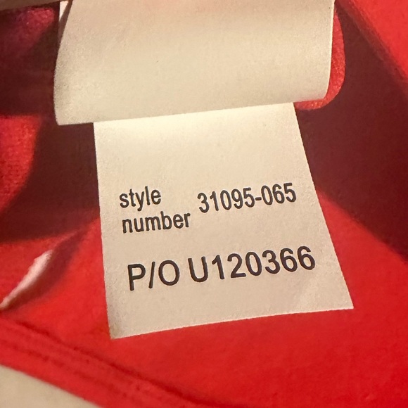 SEAFOLLY Tank Bikini Top in Chilli Red NWOT - Picture 11 of 14